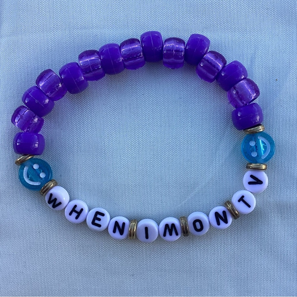“When I’m on tv” bracelet